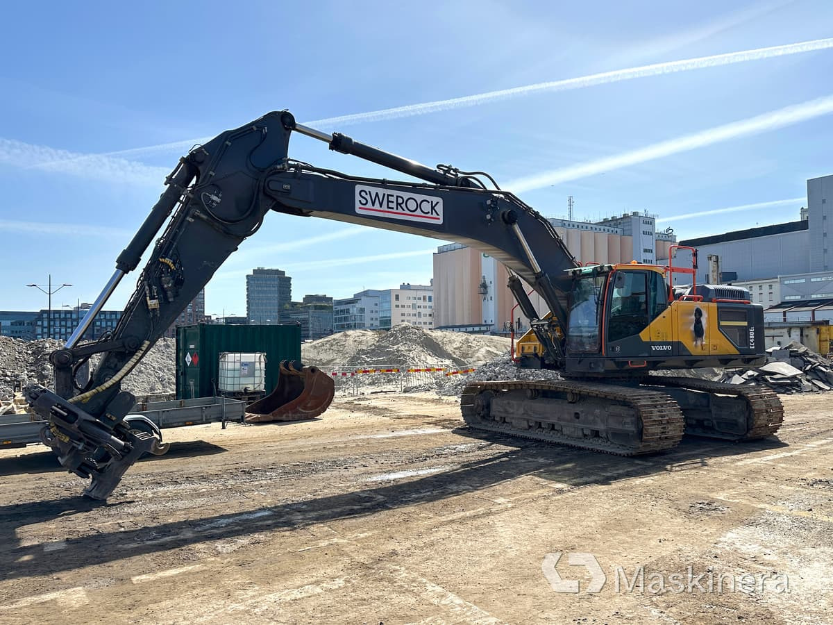 Grävmaskin Volvo EC480EL + grävsystem - Escavadora de rastos: foto 1 Grävmaskin Volvo EC480EL + grävsystem - Escavadora de rastos: foto 1