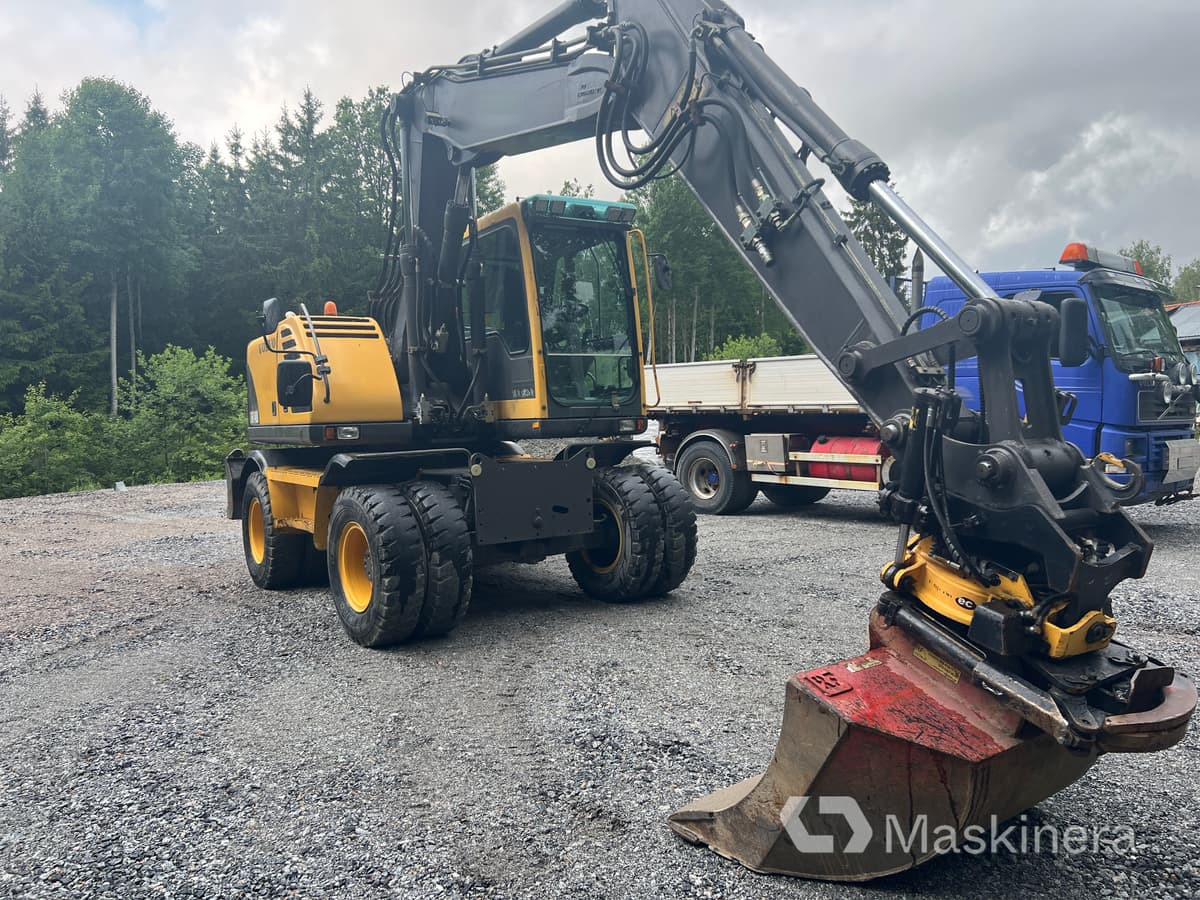 Hjulgrävare Volvo EW140B - Escavadora de rastos: foto 3 Hjulgrävare Volvo EW140B - Escavadora de rastos: foto 3