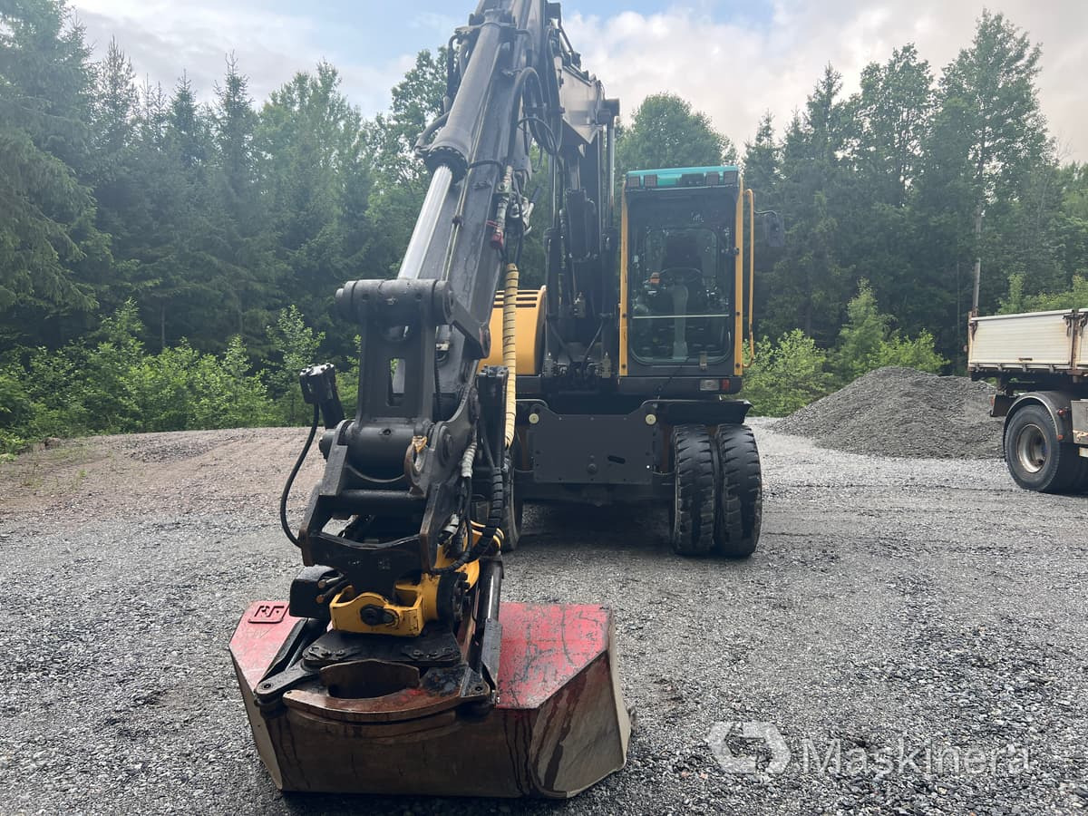 Hjulgrävare Volvo EW140B - Escavadora de rastos: foto 2 Hjulgrävare Volvo EW140B - Escavadora de rastos: foto 2