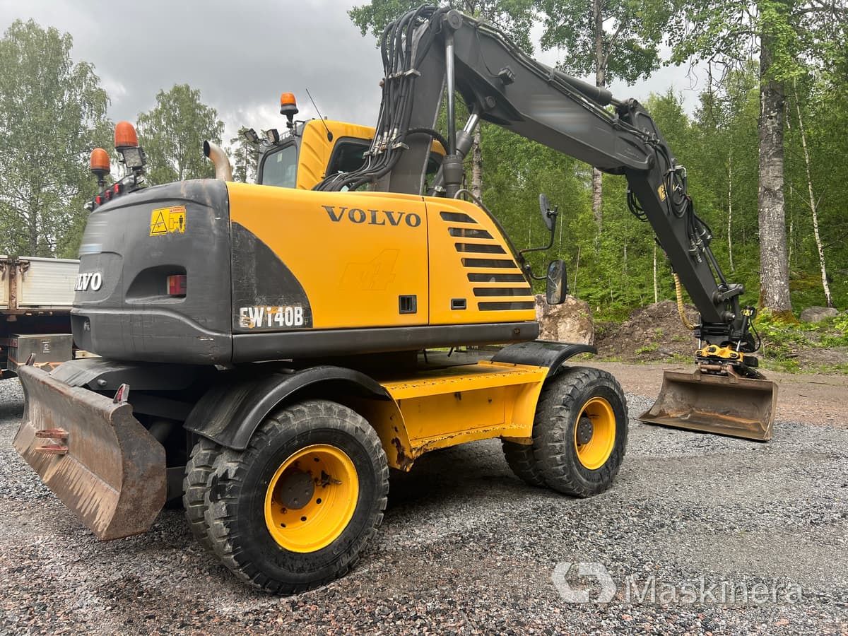 Hjulgrävare Volvo EW140B - Escavadora de rastos: foto 5 Hjulgrävare Volvo EW140B - Escavadora de rastos: foto 5