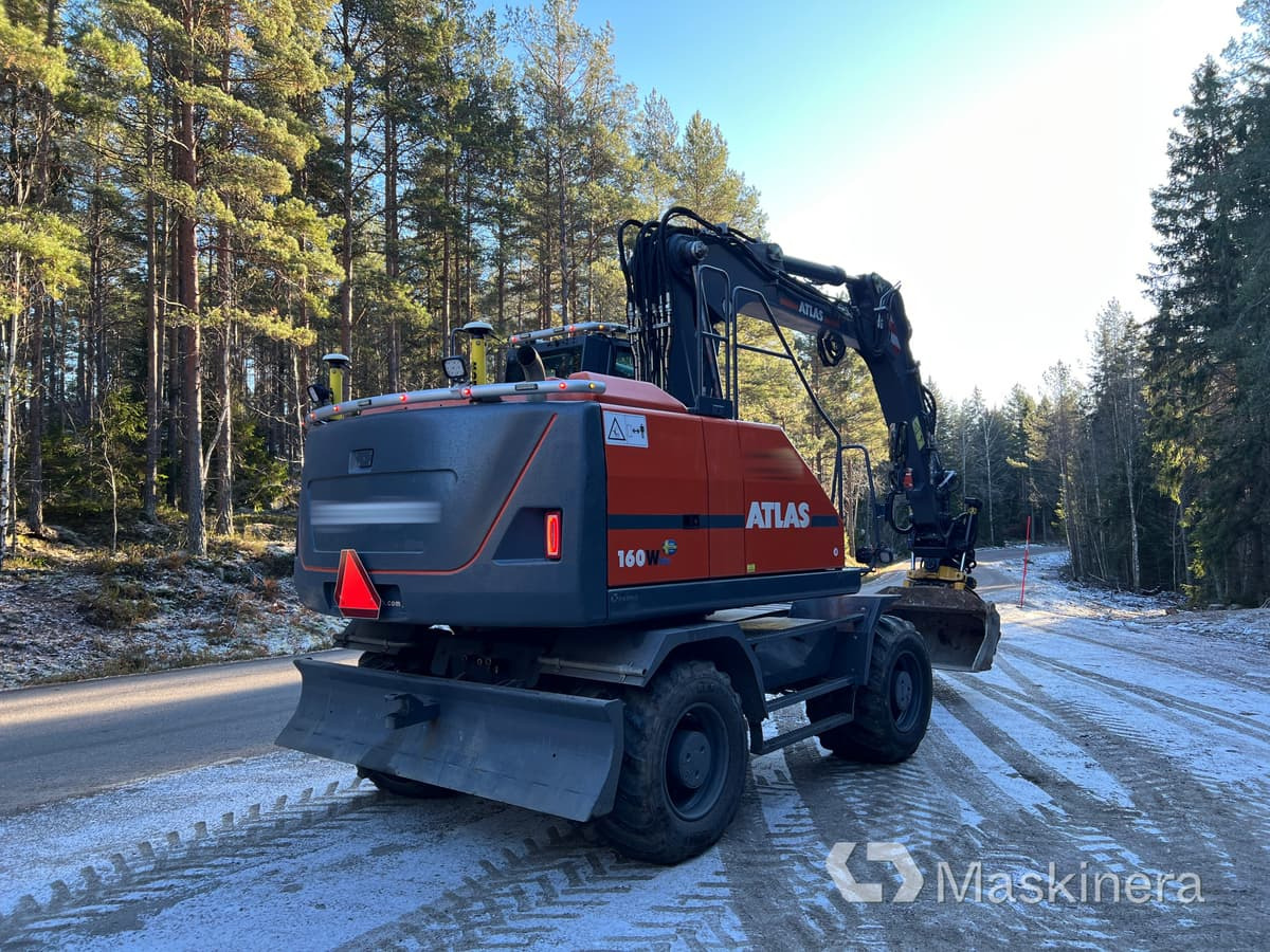 Hjulgrävare Atlas 160 W med grävsystem - Escavadora de rastos: foto 5 Hjulgrävare Atlas 160 W med grävsystem - Escavadora de rastos: foto 5
