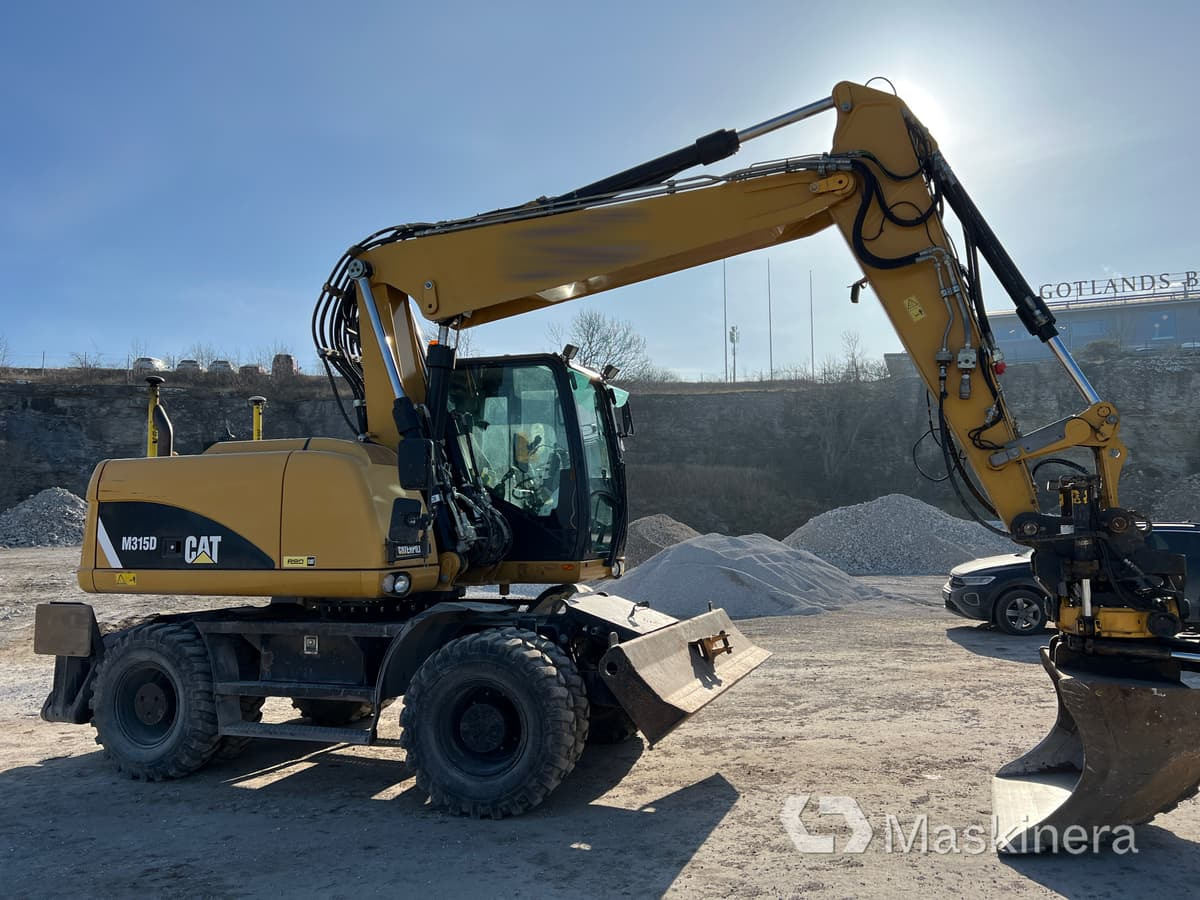 Hjulgrävare CAT 315D med tillbehör - Escavadora de rastos: foto 4 Hjulgrävare CAT 315D med tillbehör - Escavadora de rastos: foto 4