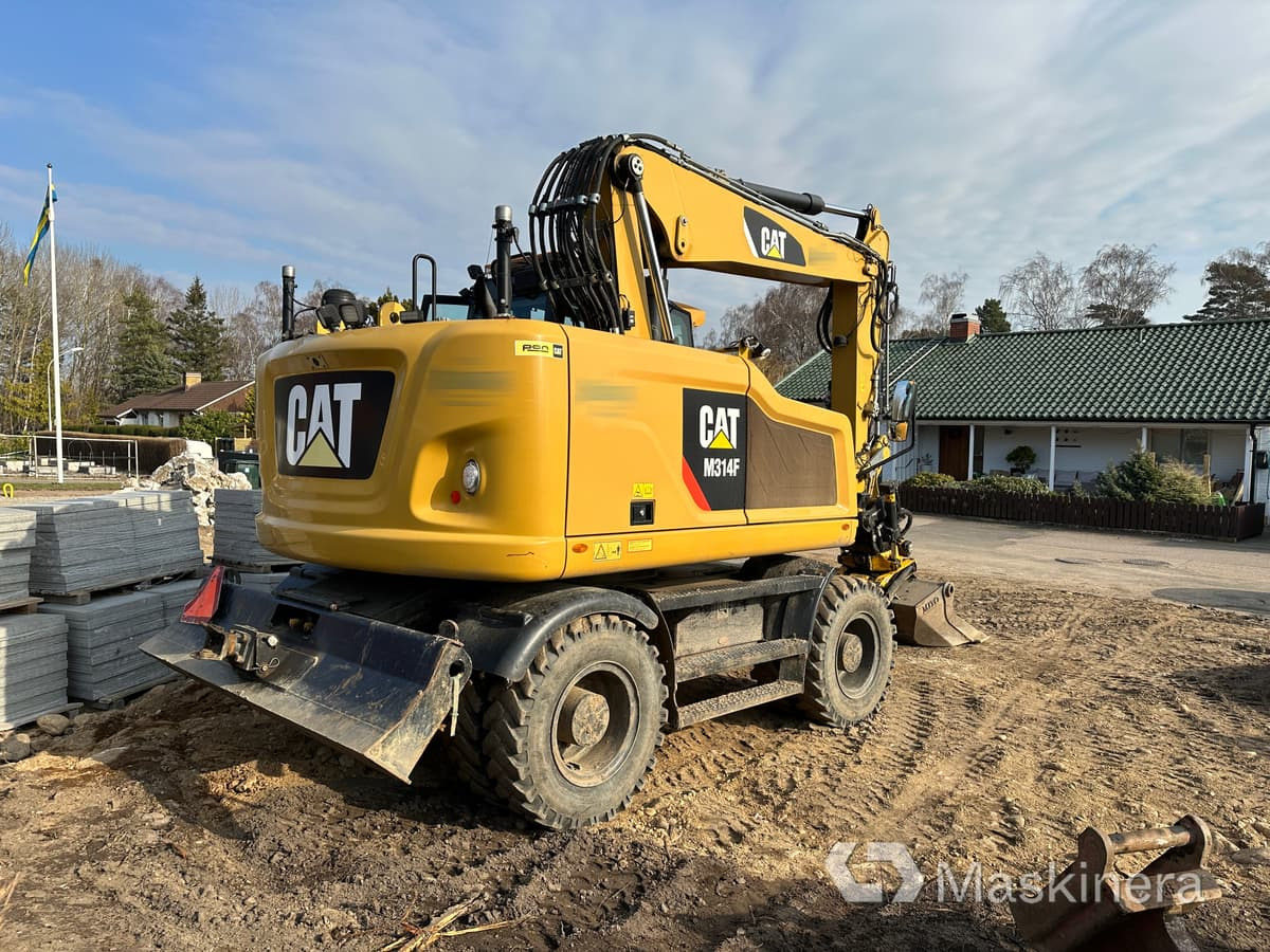 Hjulgrävare Cat M314F + redskap/vagn/grävsystem - Escavadora de rastos: foto 2 Hjulgrävare Cat M314F + redskap/vagn/grävsystem - Escavadora de rastos: foto 2