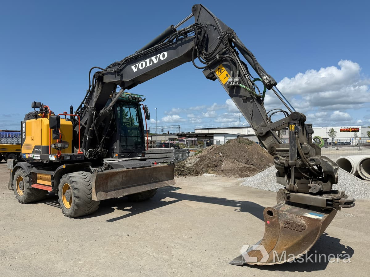 Hjulgrävare Volvo EWR150E - Escavadora de rastos: foto 1 Hjulgrävare Volvo EWR150E - Escavadora de rastos: foto 1