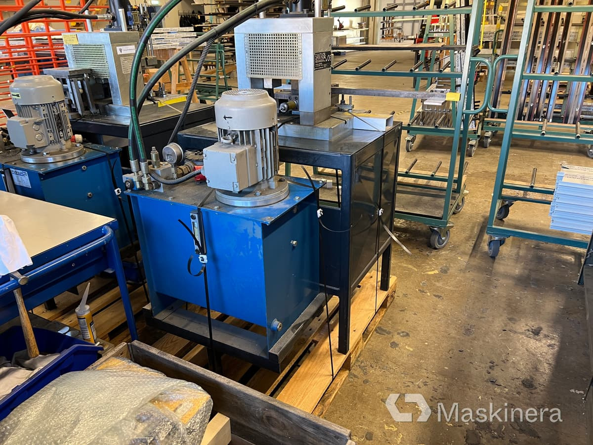 Hydraulisk press Santas Mekaniska DS88 - Quinadeira: foto 4 Hydraulisk press Santas Mekaniska DS88 - Quinadeira: foto 4