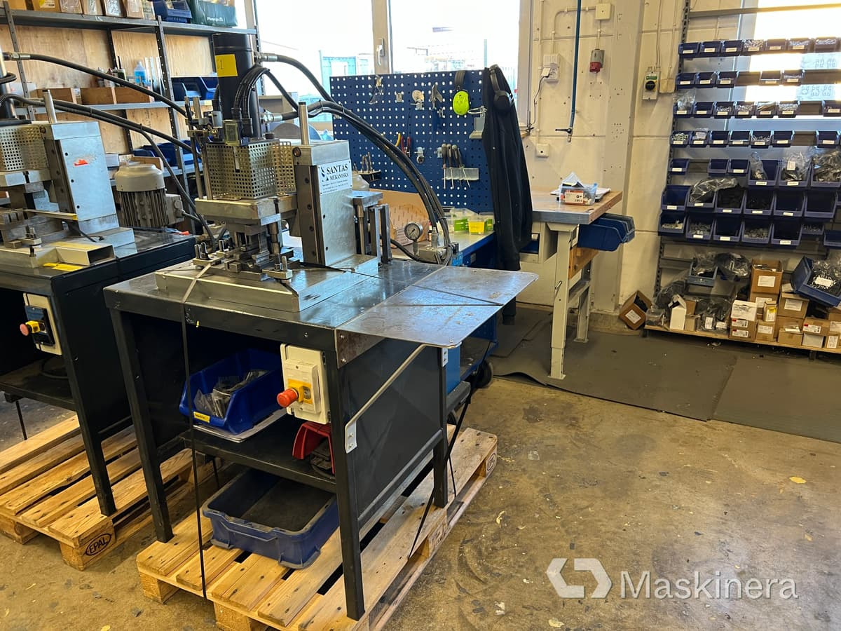 Hydraulisk press Santas Mekaniska DS88 - Quinadeira: foto 2 Hydraulisk press Santas Mekaniska DS88 - Quinadeira: foto 2