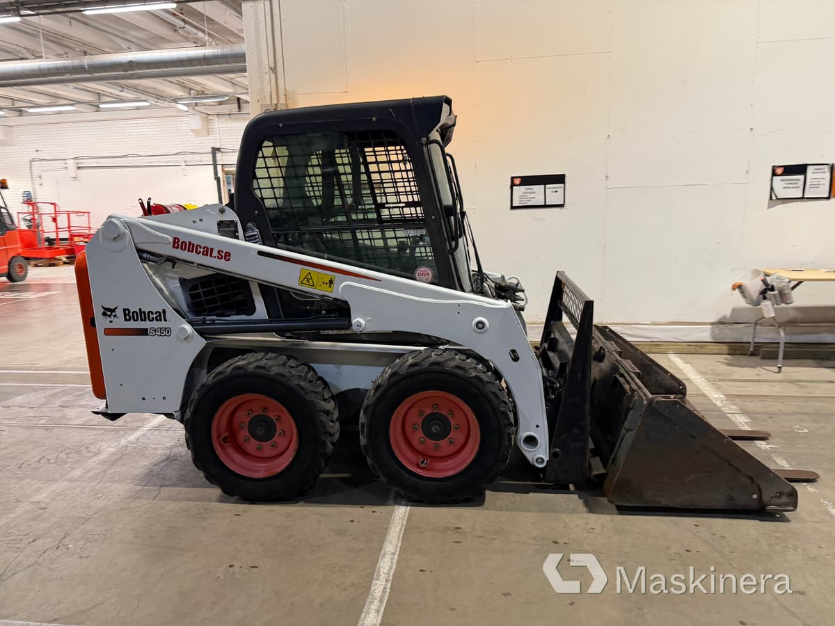 Kompaktlastare Bobcat S450 - Mini pá carregadora: foto 4 Kompaktlastare Bobcat S450 - Mini pá carregadora: foto 4