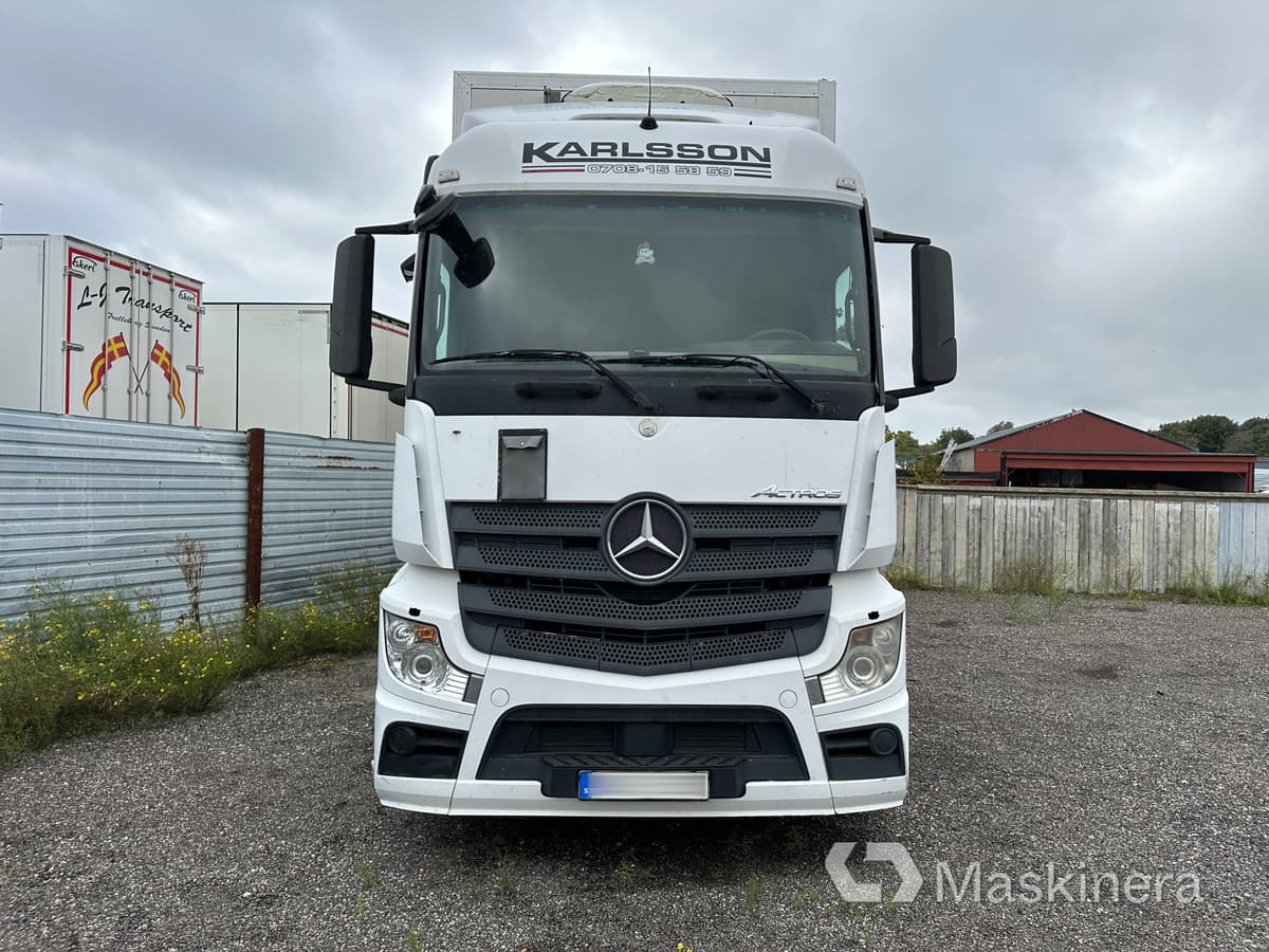 Lastbil Mercedes-Benz Actros - Camião furgão: foto 2 Lastbil Mercedes-Benz Actros - Camião furgão: foto 2
