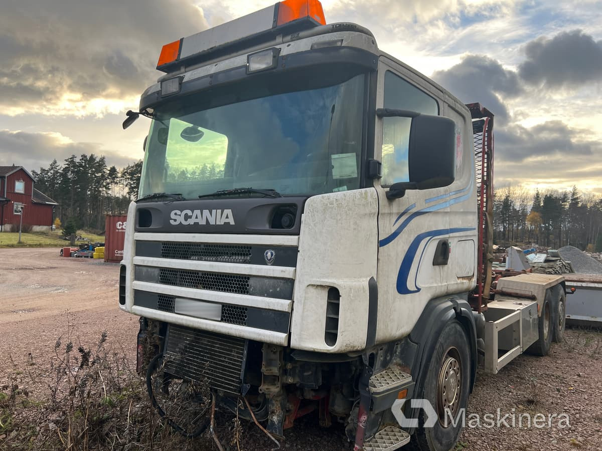 Lastväxlare Scania R124 GB 6X2 (Rep objekt) - Camião polibenne: foto 3 Lastväxlare Scania R124 GB 6X2 (Rep objekt) - Camião polibenne: foto 3