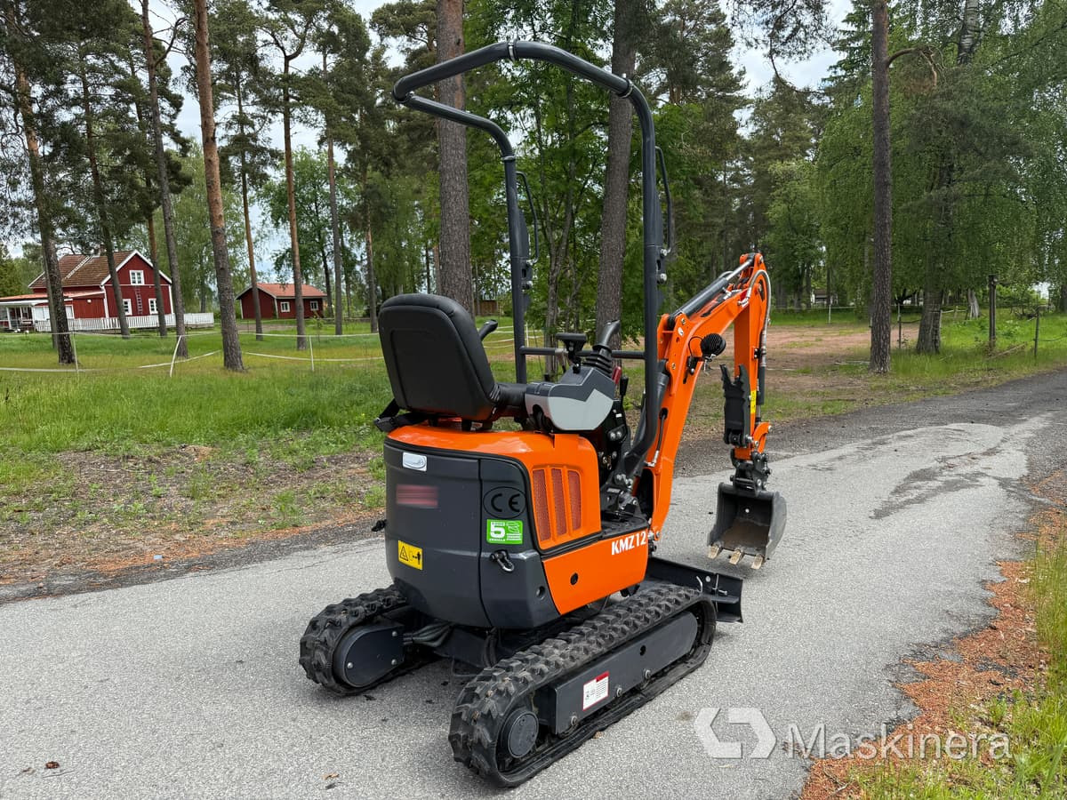 Minigrävare KIMA KMZ12 med tillbehör - Escavadora de rastos: foto 4 Minigrävare KIMA KMZ12 med tillbehör - Escavadora de rastos: foto 4