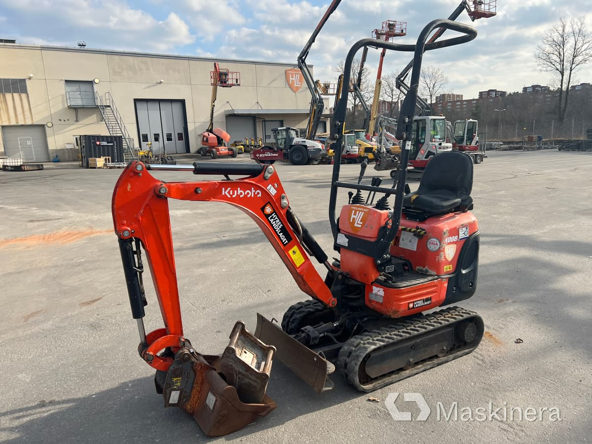 Minigrävare Kubota K008-3 - Escavadora de rastos: foto 1 Minigrävare Kubota K008-3 - Escavadora de rastos: foto 1