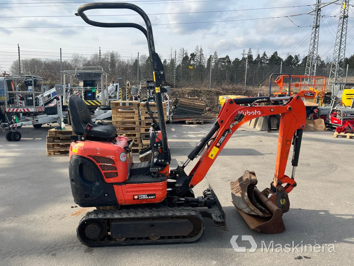 Minigrävare Kubota K008-3 - Escavadora de rastos: foto 4 Minigrävare Kubota K008-3 - Escavadora de rastos: foto 4