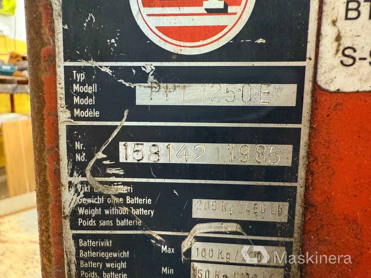 Leasing de  Pallyft BT-truck PPT 1250 E ink laddare Pallyft BT-truck PPT 1250 E ink laddare: foto 14