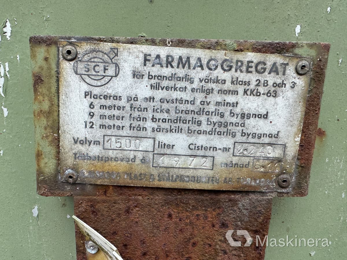 SCF Farmaraggregat Farmartank 1500 Liter - Tanque: foto 5 SCF Farmaraggregat Farmartank 1500 Liter - Tanque: foto 5