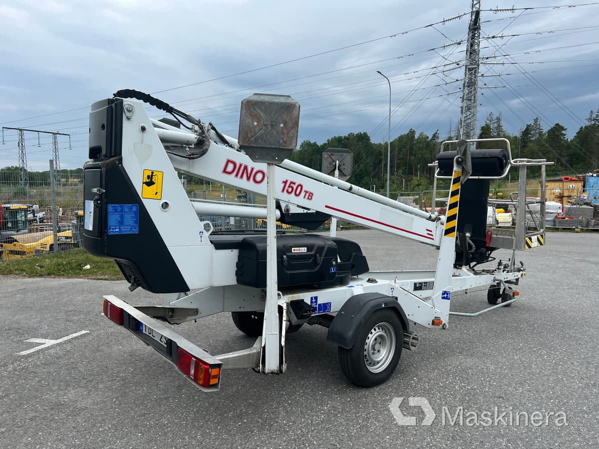 Släpvagnslift Dino 150TB - Plataforma aérea: foto 5 Släpvagnslift Dino 150TB - Plataforma aérea: foto 5