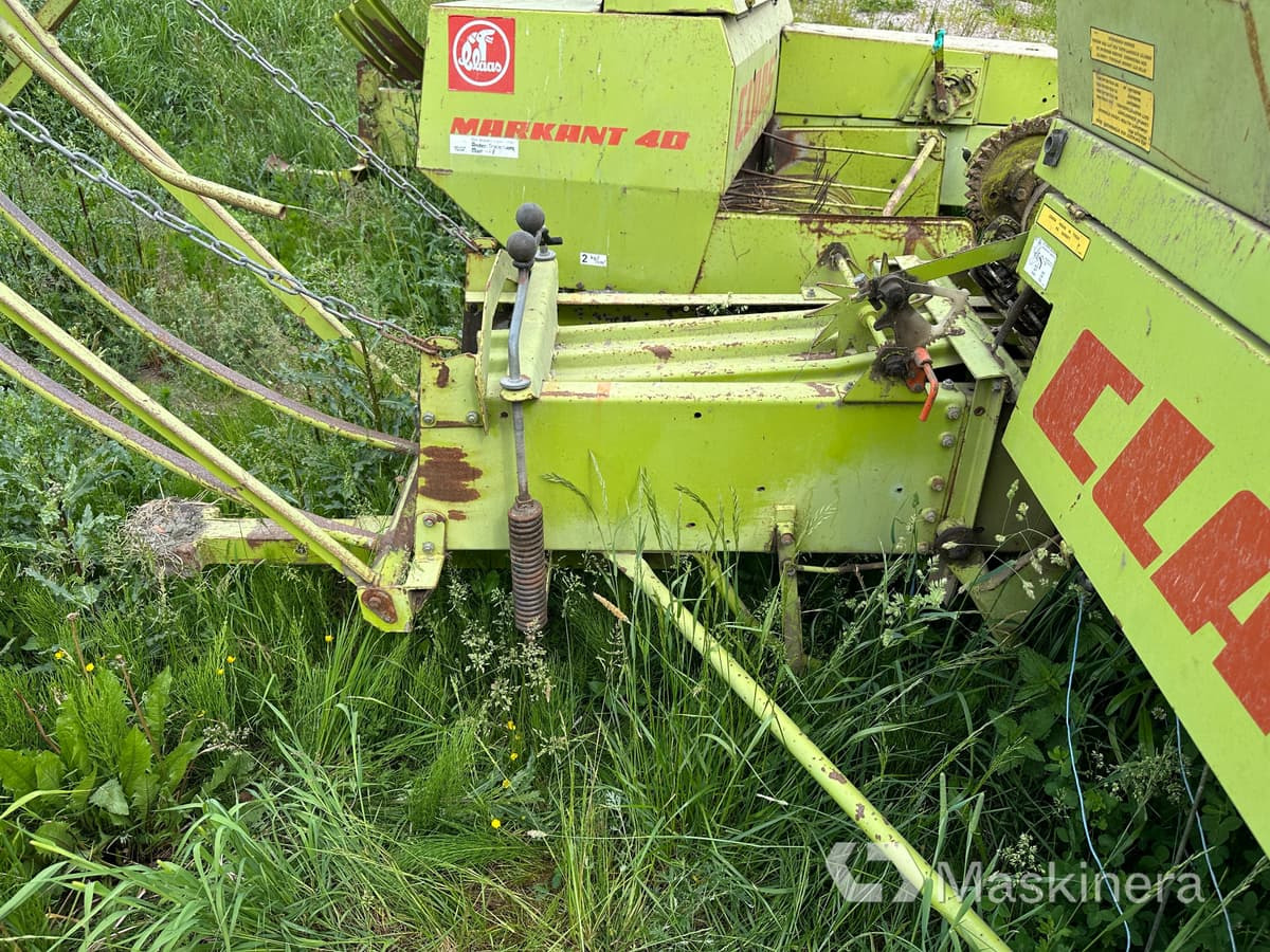 Småbalspress Claas Markant 40 - Enfardadeira de fardos quadrados: foto 5 Småbalspress Claas Markant 40 - Enfardadeira de fardos quadrados: foto 5