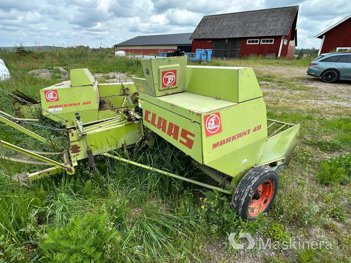Småbalspress Claas Markant 40 - Enfardadeira de fardos quadrados: foto 4 Småbalspress Claas Markant 40 - Enfardadeira de fardos quadrados: foto 4