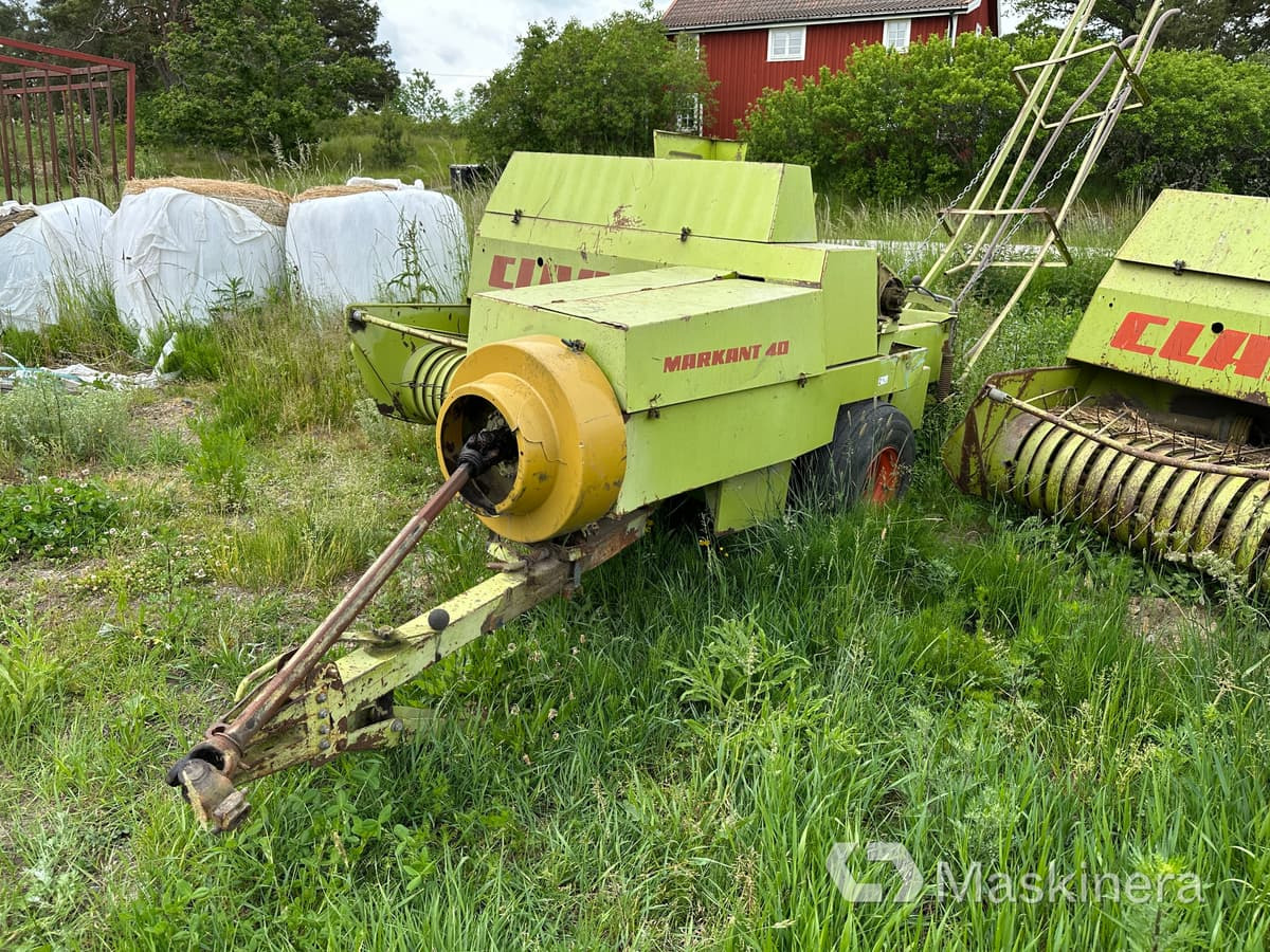 Småbalspress Claas Markant 40 - Enfardadeira de fardos quadrados: foto 2 Småbalspress Claas Markant 40 - Enfardadeira de fardos quadrados: foto 2