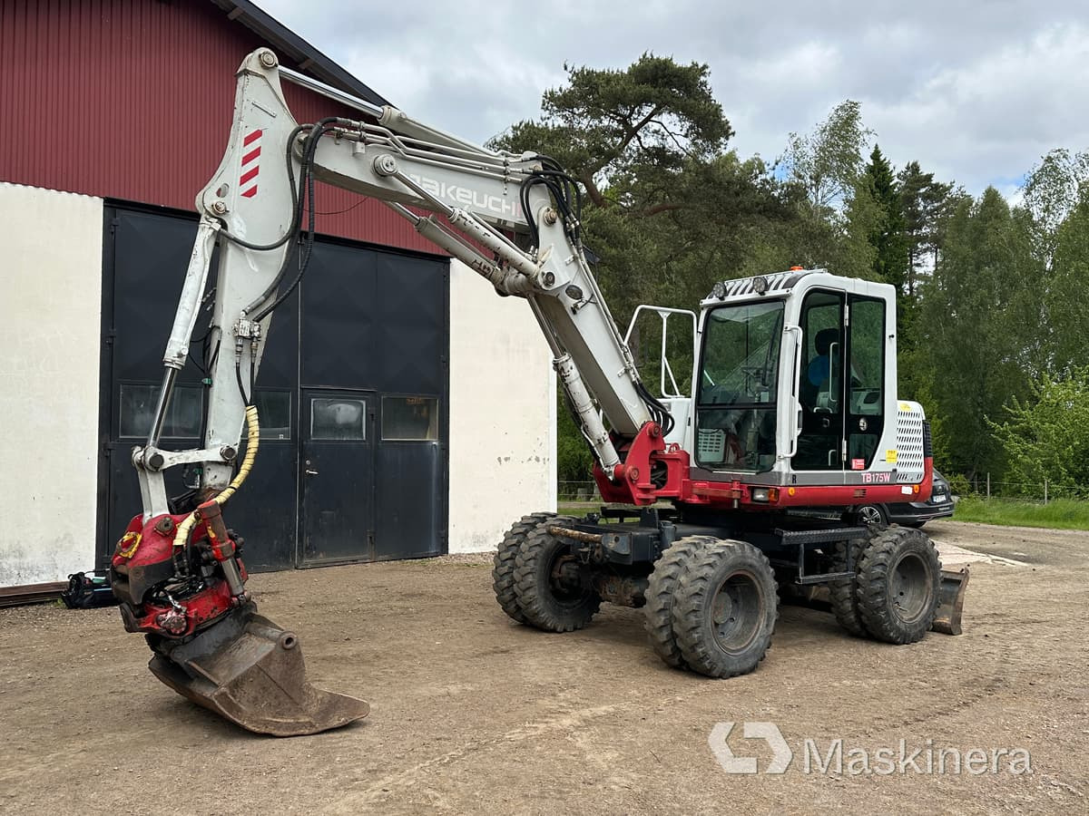 Takeuchi Take-Job TB 175W Hjulgrävare Take-Job TB 175W - Escavadora de rastos: foto 1 Takeuchi Take-Job TB 175W Hjulgrävare Take-Job TB 175W - Escavadora de rastos: foto 1