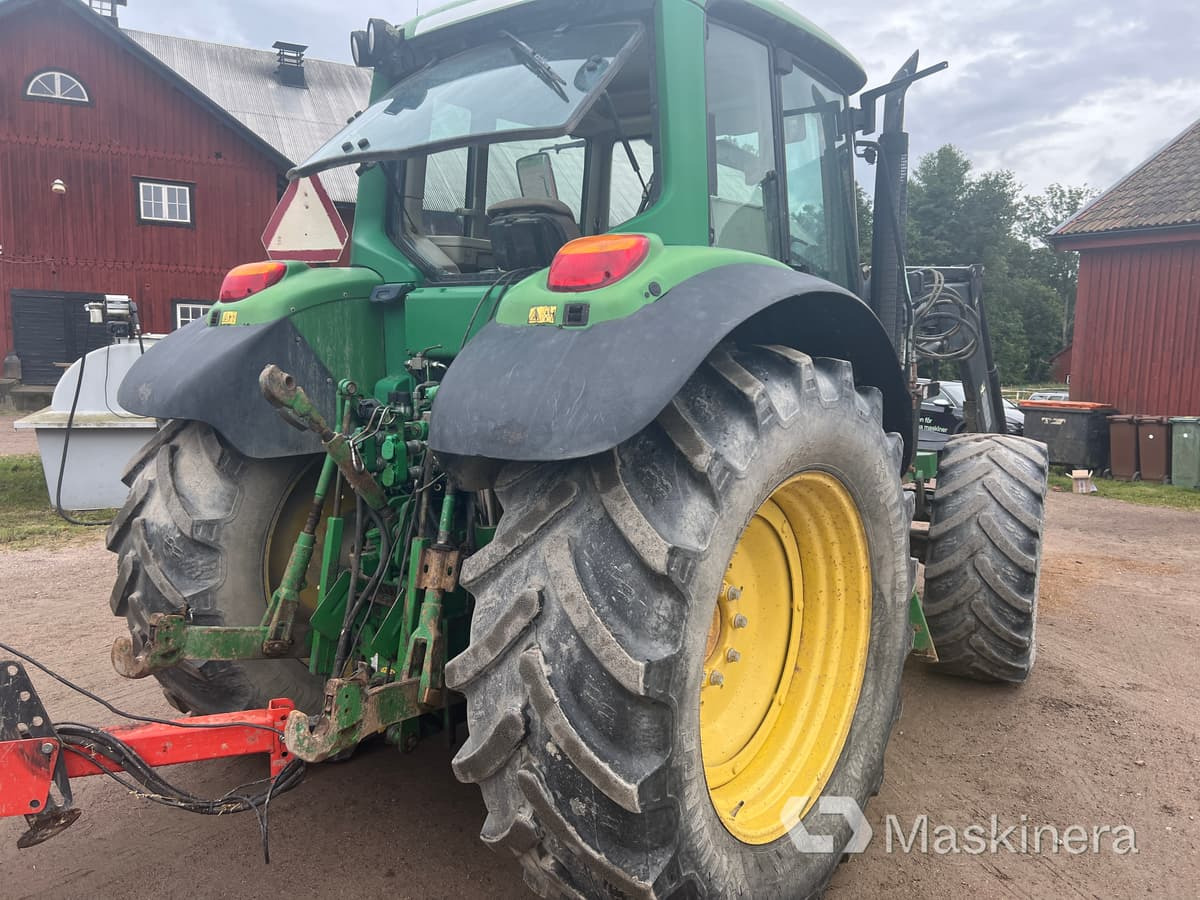 Trator Traktor John Deere 6620 med lastare: foto 6
