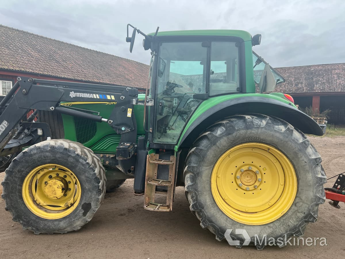 Trator Traktor John Deere 6620 med lastare: foto 9