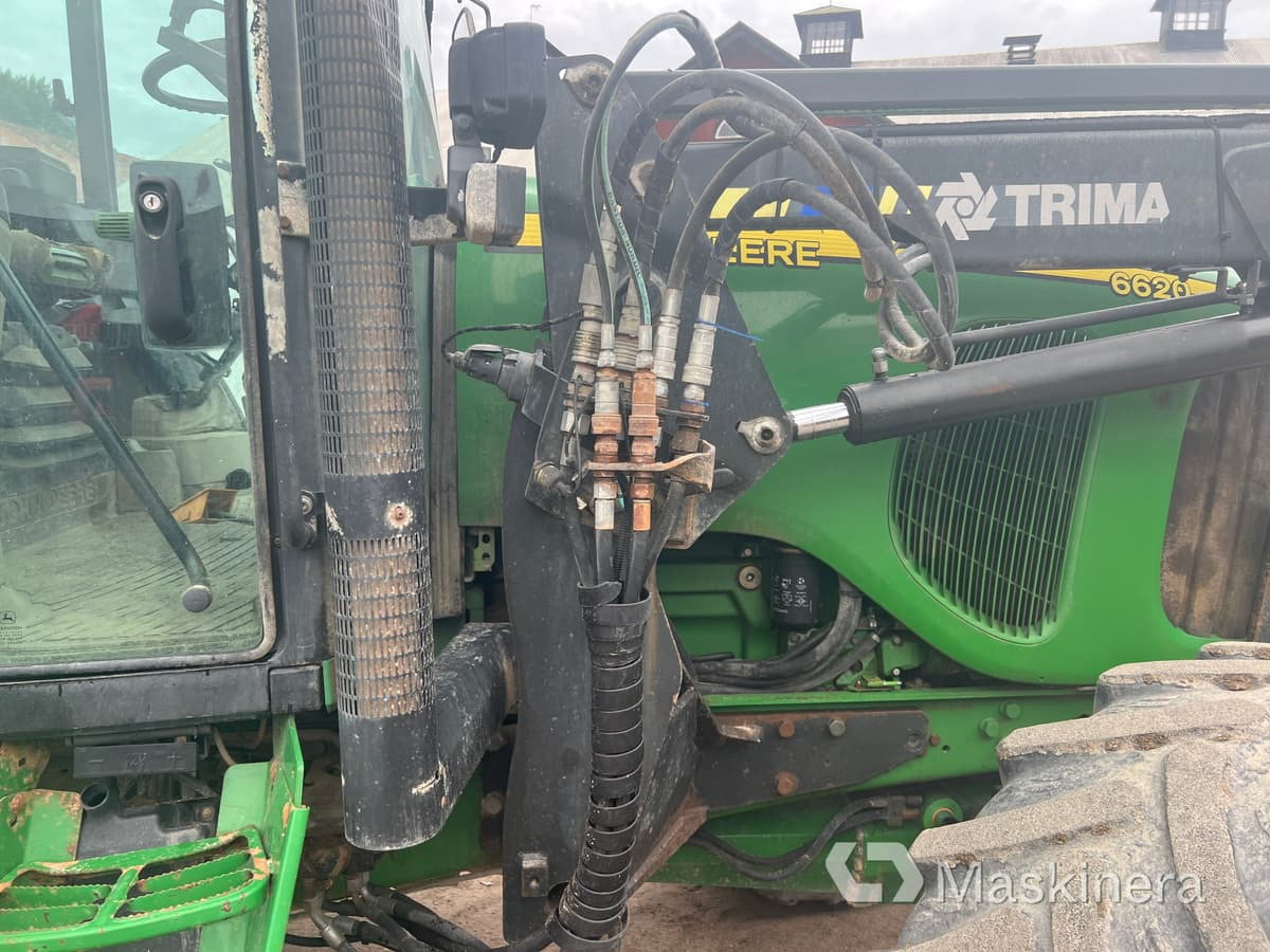 Trator Traktor John Deere 6620 med lastare: foto 18