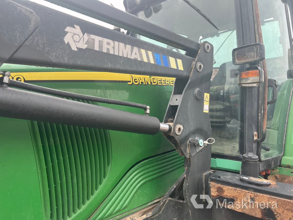 Trator Traktor John Deere 6620 med lastare: foto 26
