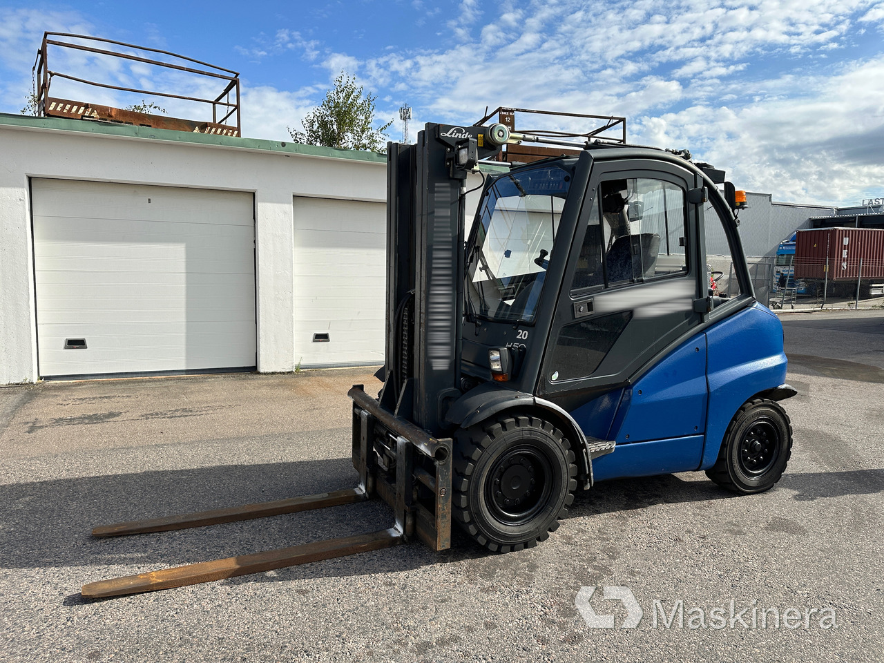 Truck Linde H50D Triplex - Empilhadeira a diesel: foto 1 Truck Linde H50D Triplex - Empilhadeira a diesel: foto 1