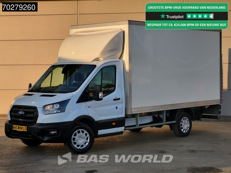 Ford Transit 130pk Laadklep Bakwagen Airco Cruise Euro6 Meubelbak Koffer Airco Cruise control - Carrinha de contentor: foto 1 Ford Transit 130pk Laadklep Bakwagen Airco Cruise Euro6 Meubelbak Koffer Airco Cruise control - Carrinha de contentor: foto 1