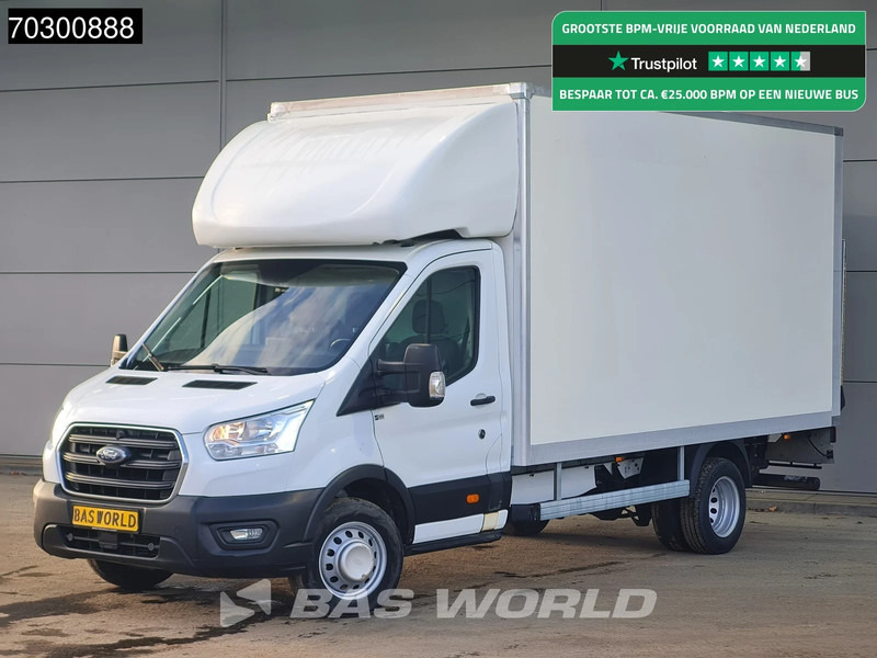 Ford Transit 130pk Laadklep Dubbellucht Bakwagen Airco Cruise Euro6 Meubelbak Koffer Airco Cruise control - Carrinha de contentor: foto 1 Ford Transit 130pk Laadklep Dubbellucht Bakwagen Airco Cruise Euro6 Meubelbak Koffer Airco Cruise control - Carrinha de contentor: foto 1