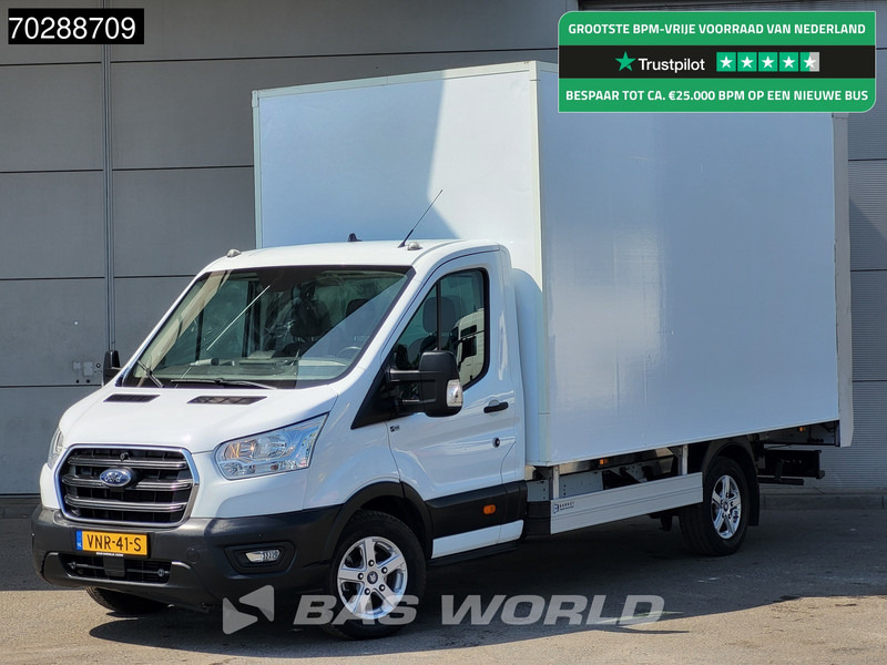 Ford Transit 130pk Laadklep Zijdeur Bakwagen Airco Cruise Camera Parkeersensoren Euro6 Meubelbak Koffer 21m3 Airco Cruise control - Carrinha de contentor: foto 1 Ford Transit 130pk Laadklep Zijdeur Bakwagen Airco Cruise Camera Parkeersensoren Euro6 Meubelbak Koffer 21m3 Airco Cruise control - Carrinha de contentor: foto 1