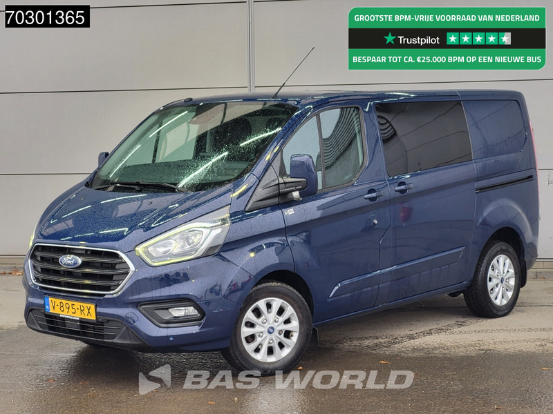 Ford Transit Custom 130PK Dubbel Cabine Automaat Limited 2x Schuifdeur L1H1 Trekhaak LED Xenon Airco Cruise Camera Parkeersensoren SYNC4 Display Eur - Furgão compacto: foto 1 Ford Transit Custom 130PK Dubbel Cabine Automaat Limited 2x Schuifdeur L1H1 Trekhaak LED Xenon Airco Cruise Camera Parkeersensoren SYNC4 Display Eur - Furgão compacto: foto 1