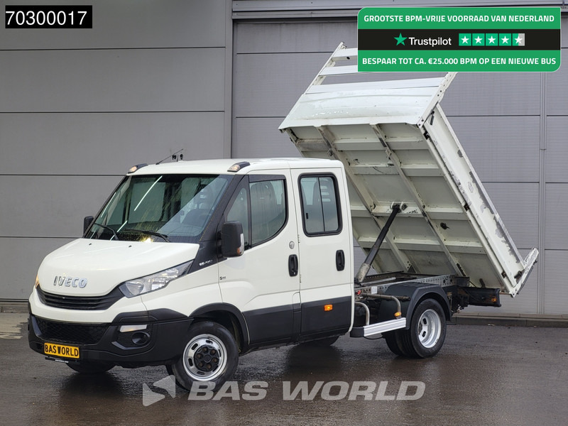 Iveco Daily 35C12 Kipper Dubbel Cabine Dubbellucht 3,5t Trekhaak Euro6 Tipper Benne Kieper Trekhaak - Carrinha basculante: foto 1 Iveco Daily 35C12 Kipper Dubbel Cabine Dubbellucht 3,5t Trekhaak Euro6 Tipper Benne Kieper Trekhaak - Carrinha basculante: foto 1