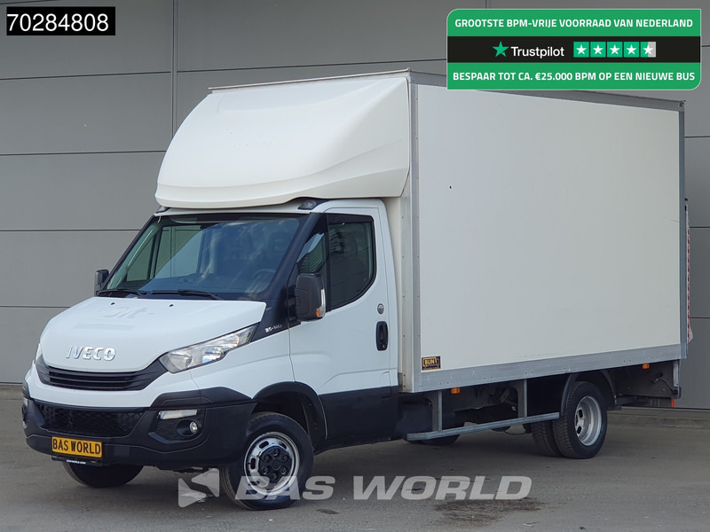 Iveco Daily 35C14 Laadklep Dubbellucht Bakwagen Airco Cruise Euro6 Meubelbak Koffer 21m3 Airco Cruise control - Carrinha de contentor: foto 1 Iveco Daily 35C14 Laadklep Dubbellucht Bakwagen Airco Cruise Euro6 Meubelbak Koffer 21m3 Airco Cruise control - Carrinha de contentor: foto 1