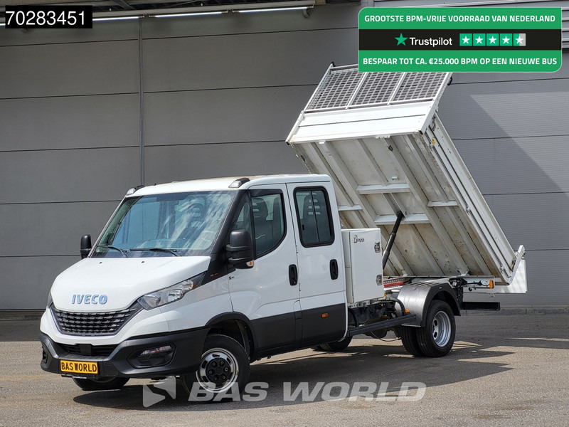 Iveco Daily 35C16 3.0L Kipper met Kist Dubbel Cabine Dubbellucht 3,5t Trekhaak Airco Cruise Euro6 Kieper Tipper Benne Airco Trekhaak Cruise - Carrinha basculante: foto 1 Iveco Daily 35C16 3.0L Kipper met Kist Dubbel Cabine Dubbellucht 3,5t Trekhaak Airco Cruise Euro6 Kieper Tipper Benne Airco Trekhaak Cruise - Carrinha basculante: foto 1