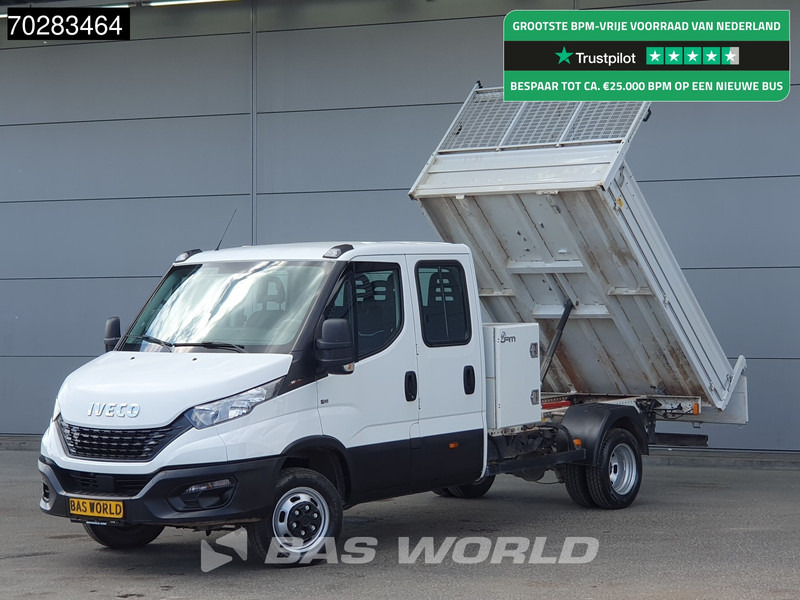 Iveco Daily 35C16 3.0L Kipper met Kist Dubbel Cabine Dubbellucht 3,5t Trekhaak Airco Cruise Euro6 Tipper Benne Kieper 2m3 Airco Trekhaak Cru - Carrinha basculante: foto 1 Iveco Daily 35C16 3.0L Kipper met Kist Dubbel Cabine Dubbellucht 3,5t Trekhaak Airco Cruise Euro6 Tipper Benne Kieper 2m3 Airco Trekhaak Cru - Carrinha basculante: foto 1
