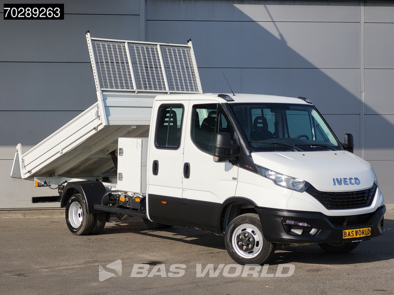 Carrinha de caixa aberta Iveco Daily 35C16 3.0L Open Laadbak met Kist Dubbel Cabine Dubbellucht 3,5t Trekhaak Navi Airco Cruise Camera Euro6 Pritsche Pickup Open Box: foto 6