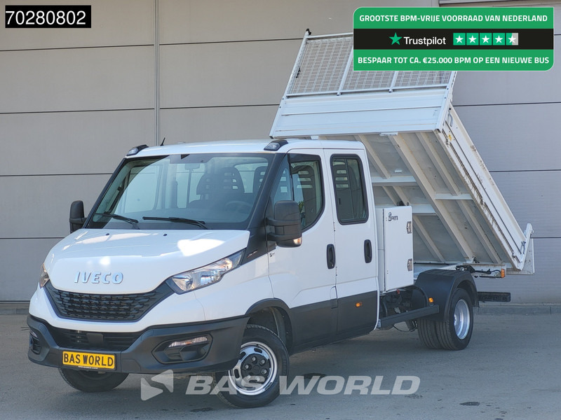 Iveco Daily 35C16 Kipper Dubbel Cabine met Kist Dubbellucht 3,5t Trekhaak Airco Cruise Navi Camera Euro6 Tipper Benne Kieper Airco Dubbel ca - Carrinha basculante: foto 1 Iveco Daily 35C16 Kipper Dubbel Cabine met Kist Dubbellucht 3,5t Trekhaak Airco Cruise Navi Camera Euro6 Tipper Benne Kieper Airco Dubbel ca - Carrinha basculante: foto 1