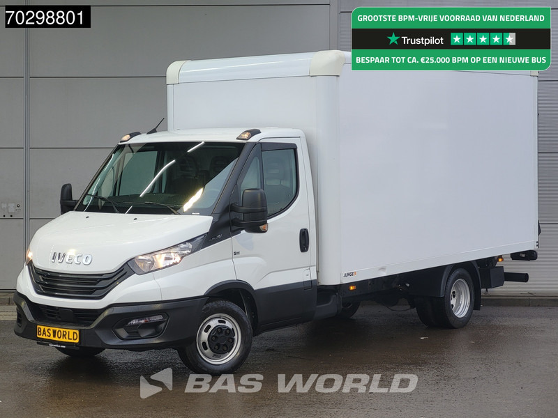Iveco Daily 35C16 Laadklep Dubbellucht Bakwagen 160PK Airco Euro6 Meubelbak Koffer Airco - Carrinha de contentor: foto 1 Iveco Daily 35C16 Laadklep Dubbellucht Bakwagen 160PK Airco Euro6 Meubelbak Koffer Airco - Carrinha de contentor: foto 1