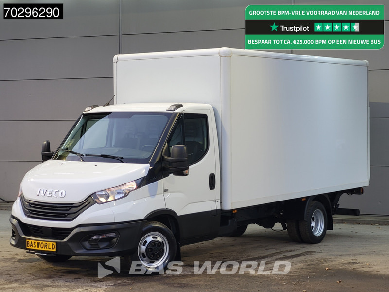 Iveco Daily 35C16 Laadklep Dubbellucht Bakwagen 160PK Airco Euro6 Meubelbak Koffer Airco - Carrinha de contentor: foto 1 Iveco Daily 35C16 Laadklep Dubbellucht Bakwagen 160PK Airco Euro6 Meubelbak Koffer Airco - Carrinha de contentor: foto 1