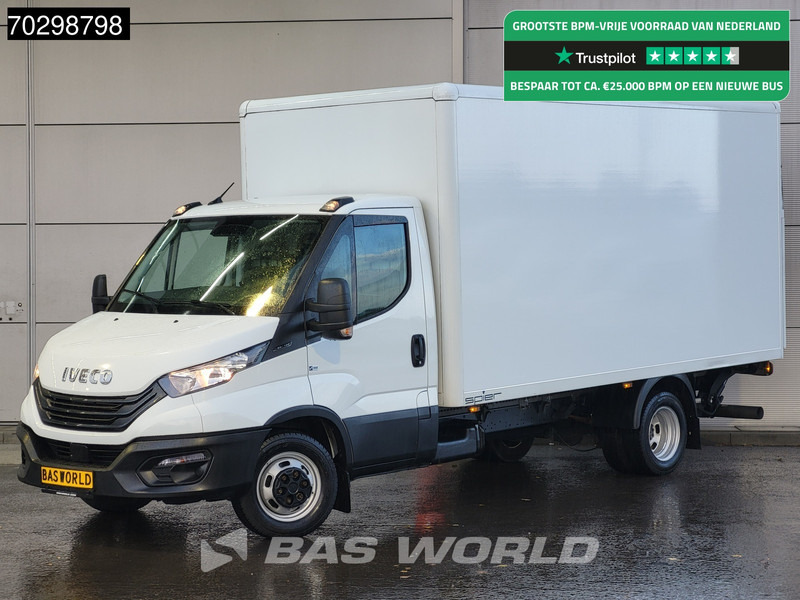 Iveco Daily 35C16 Laadklep Dubbellucht Bakwagen 160PK Airco Euro6 Meubelbak Koffer Airco - Carrinha de contentor: foto 1 Iveco Daily 35C16 Laadklep Dubbellucht Bakwagen 160PK Airco Euro6 Meubelbak Koffer Airco - Carrinha de contentor: foto 1