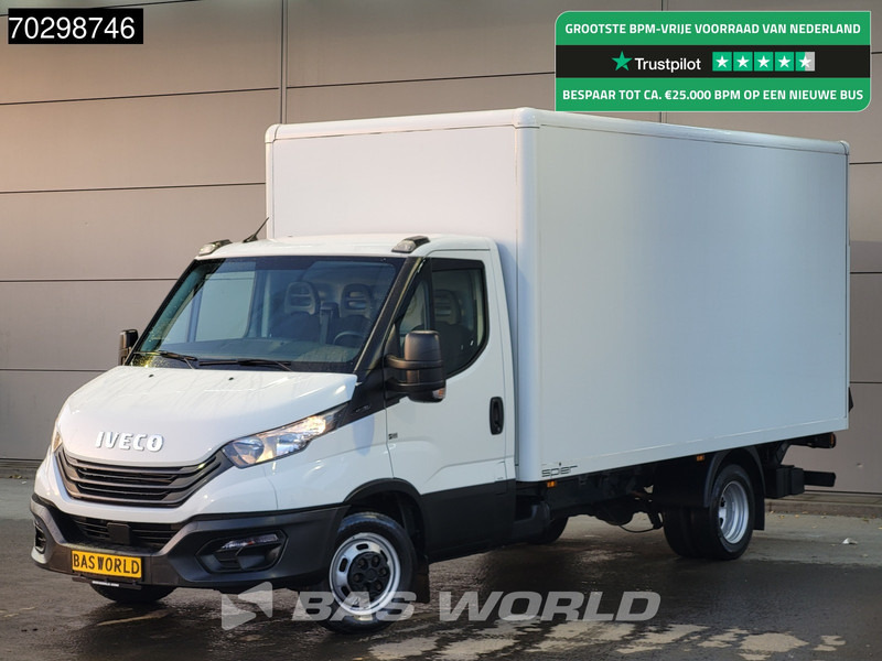 Iveco Daily 35C16 Laadklep Dubbellucht Bakwagen 160PK Airco Euro6 Meubelbak Koffer Airco - Carrinha de contentor: foto 1 Iveco Daily 35C16 Laadklep Dubbellucht Bakwagen 160PK Airco Euro6 Meubelbak Koffer Airco - Carrinha de contentor: foto 1