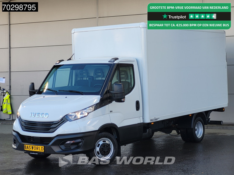 Iveco Daily 35C16 Laadklep Dubbellucht Bakwagen 160PK Airco Euro6 Meubelbak Koffer Airco - Carrinha de contentor: foto 1 Iveco Daily 35C16 Laadklep Dubbellucht Bakwagen 160PK Airco Euro6 Meubelbak Koffer Airco - Carrinha de contentor: foto 1