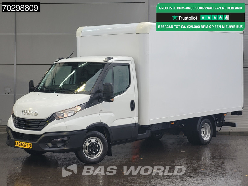 Iveco Daily 35C16 Laadklep Dubbellucht Bakwagen 160PK Airco Euro6 Meubelbak Koffer Airco - Carrinha de contentor: foto 1 Iveco Daily 35C16 Laadklep Dubbellucht Bakwagen 160PK Airco Euro6 Meubelbak Koffer Airco - Carrinha de contentor: foto 1