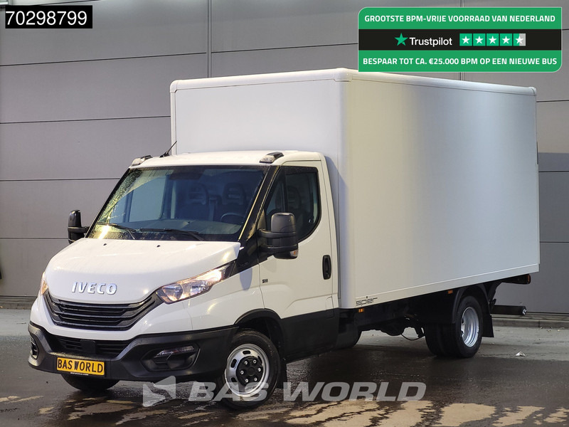 Iveco Daily 35C16 Laadklep Dubbellucht Bakwagen 160PK Airco Euro6 Meubelbak Koffer Airco - Carrinha de contentor: foto 1 Iveco Daily 35C16 Laadklep Dubbellucht Bakwagen 160PK Airco Euro6 Meubelbak Koffer Airco - Carrinha de contentor: foto 1
