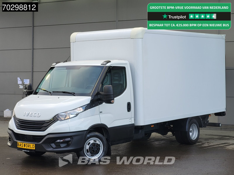 Iveco Daily 35C16 Laadklep Dubbellucht Bakwagen 160PK Airco Euro6 Meubelbak Koffer Airco - Carrinha de contentor: foto 1 Iveco Daily 35C16 Laadklep Dubbellucht Bakwagen 160PK Airco Euro6 Meubelbak Koffer Airco - Carrinha de contentor: foto 1