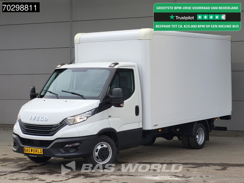 Iveco Daily 35C16 Laadklep Dubbellucht Bakwagen 160PK Airco Euro6 Meubelbak Koffer Airco - Carrinha de contentor: foto 1 Iveco Daily 35C16 Laadklep Dubbellucht Bakwagen 160PK Airco Euro6 Meubelbak Koffer Airco - Carrinha de contentor: foto 1