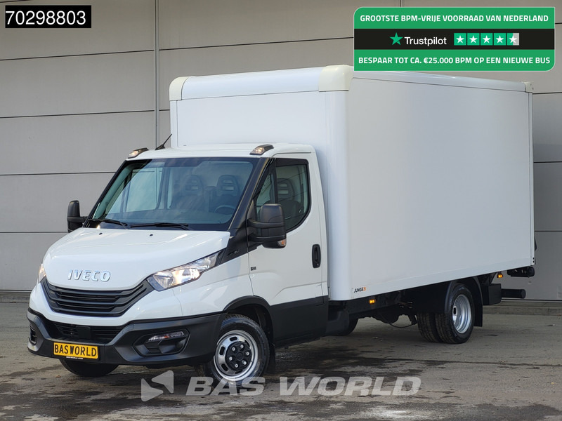 Iveco Daily 35C16 Laadklep Dubbellucht Bakwagen 160PK Airco Euro6 Meubelbak Koffer Airco - Carrinha de contentor: foto 1 Iveco Daily 35C16 Laadklep Dubbellucht Bakwagen 160PK Airco Euro6 Meubelbak Koffer Airco - Carrinha de contentor: foto 1