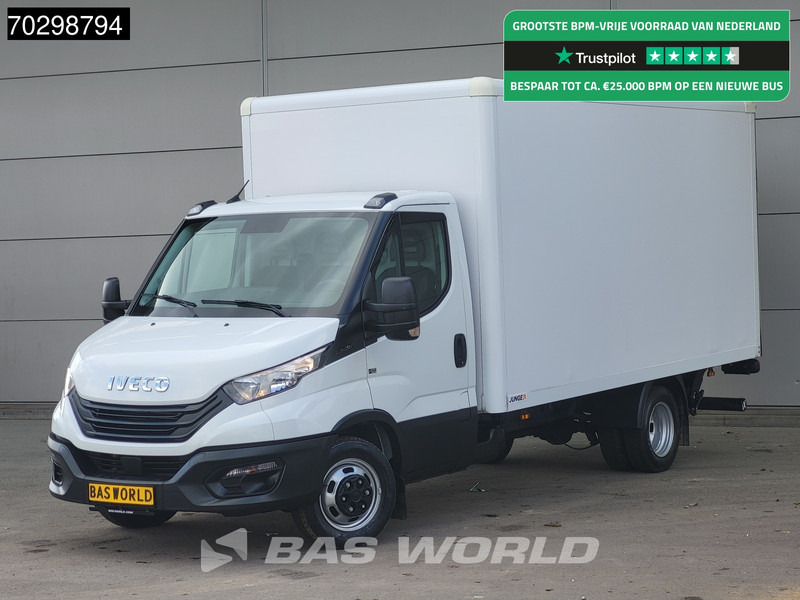Iveco Daily 35C16 Laadklep Dubbellucht Bakwagen 160PK Airco Euro6 Meubelbak Koffer Airco - Carrinha de contentor: foto 1 Iveco Daily 35C16 Laadklep Dubbellucht Bakwagen 160PK Airco Euro6 Meubelbak Koffer Airco - Carrinha de contentor: foto 1