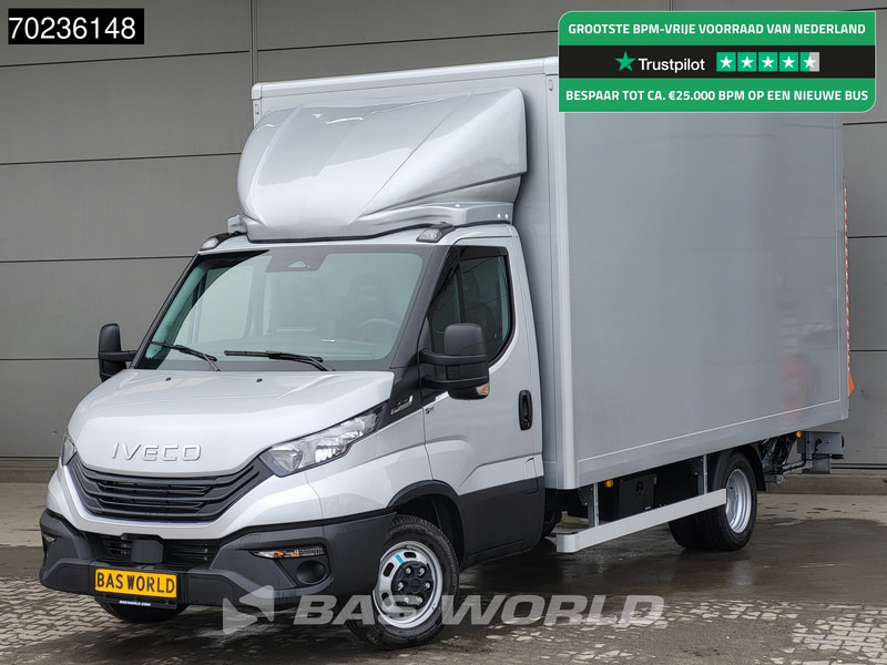 Iveco Daily 35C18 2025 MODEL Automaat 1000kg Laadklep ACC Navi Airco Zijdeur Bakwagen Meubelbak Koffer Airco - Carrinha de contentor: foto 1 Iveco Daily 35C18 2025 MODEL Automaat 1000kg Laadklep ACC Navi Airco Zijdeur Bakwagen Meubelbak Koffer Airco - Carrinha de contentor: foto 1
